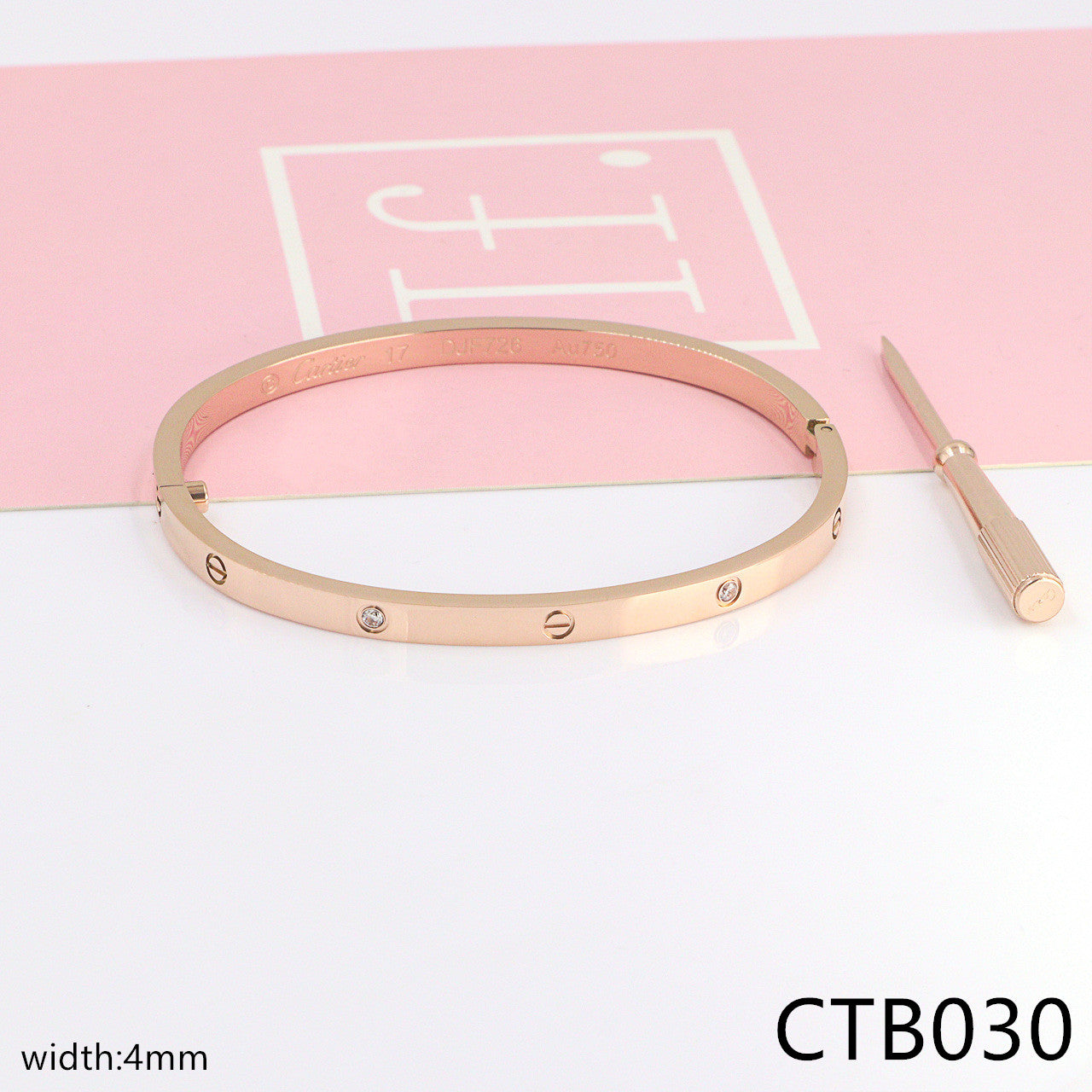 Nanajewelry Love Bracelet CTB025-33 - Nanajewelry