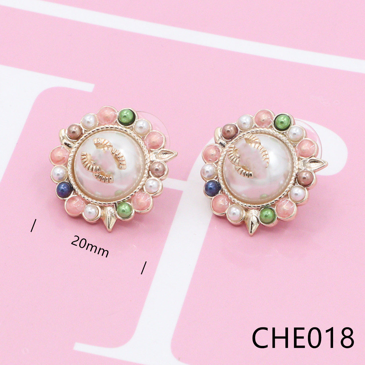 Nanajewelry CC sun flower earings CHE018 - Nanajewelry