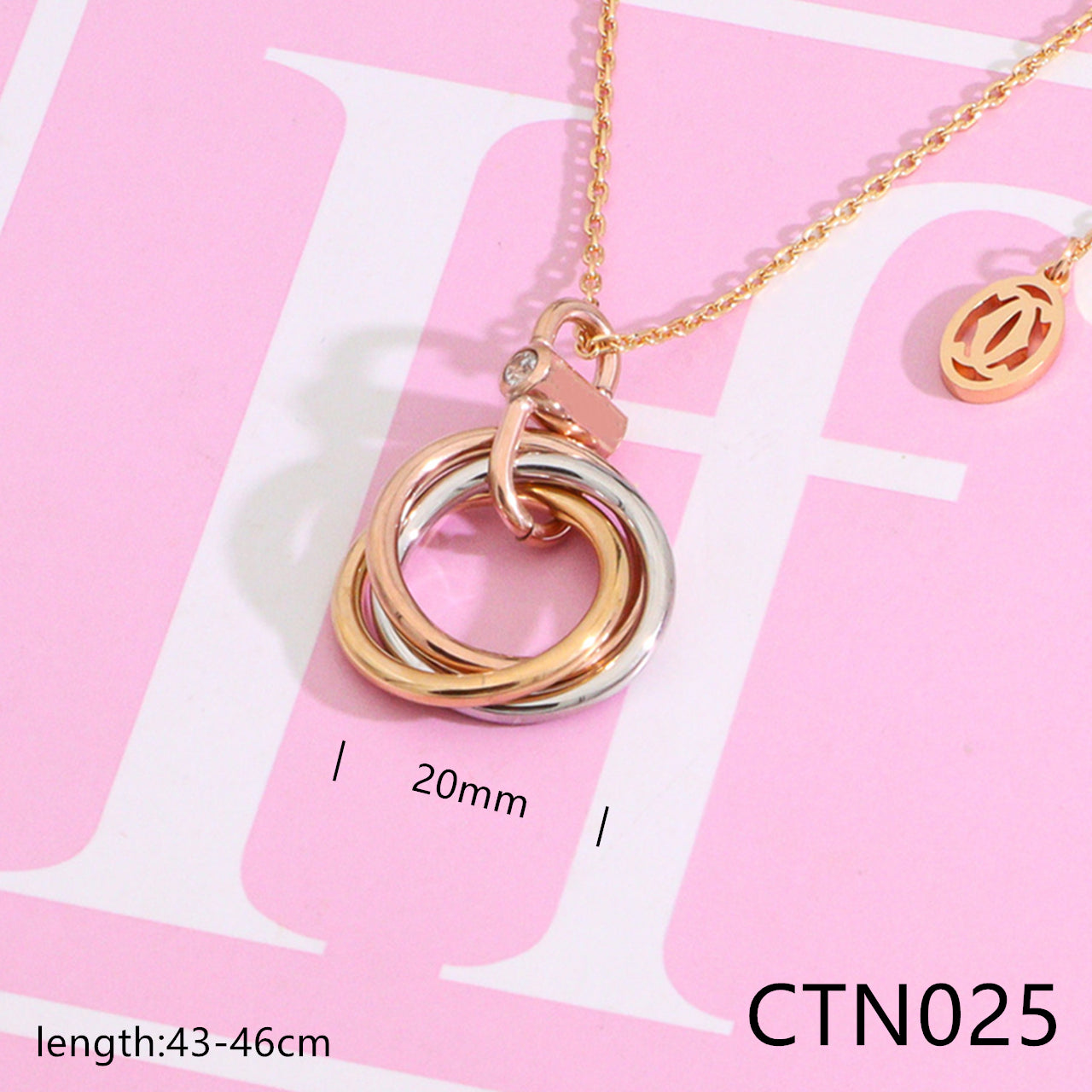 Nanajewelry TRINITY Necklace CTN025 - Nanajewelry