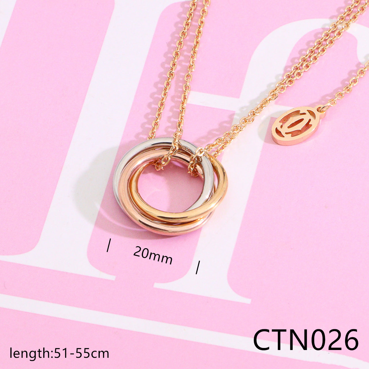 Nanajewelry TRINITY Necklace CTN025 - Nanajewelry