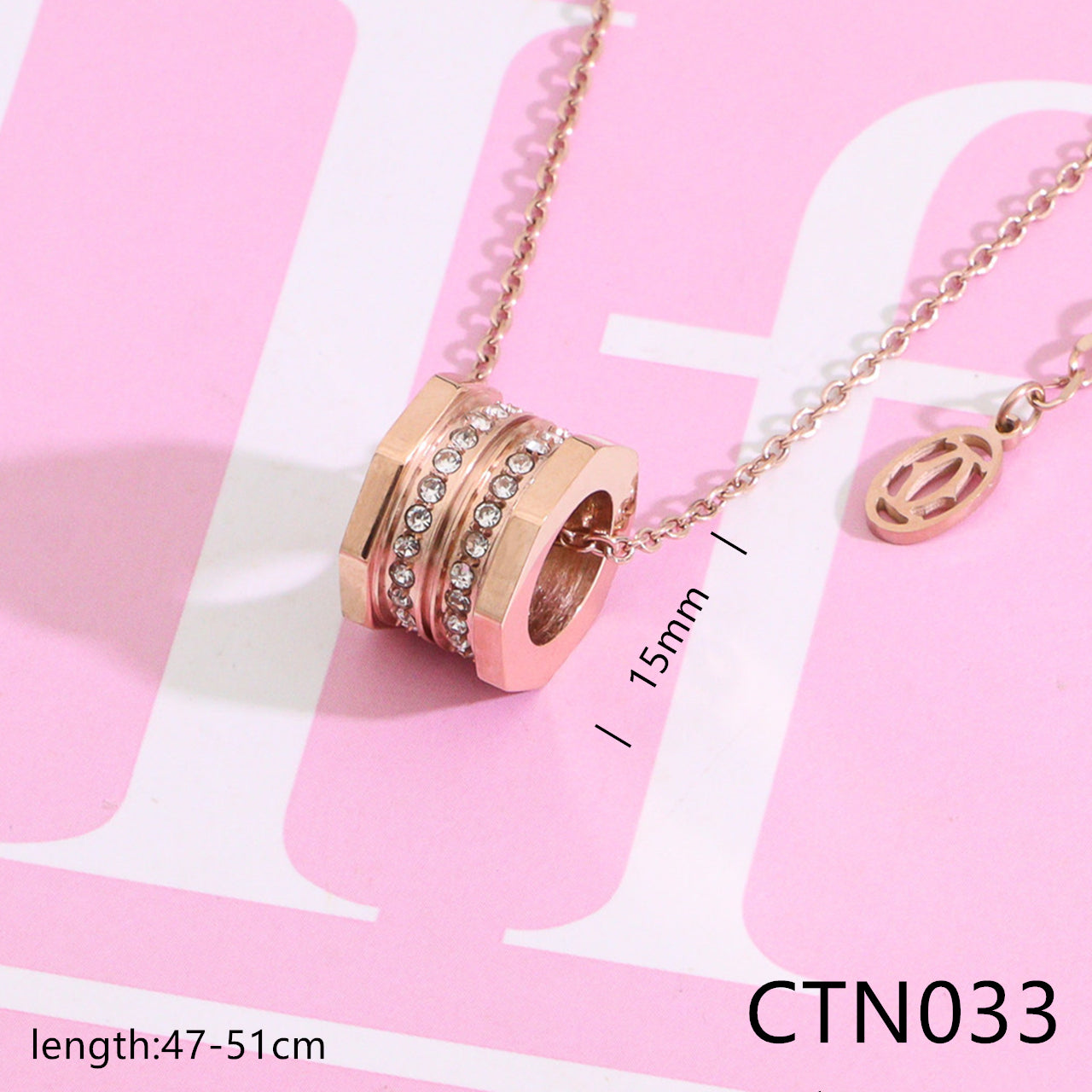 Nanajewelry Love Necklace CTN031-33 - Nanajewelry
