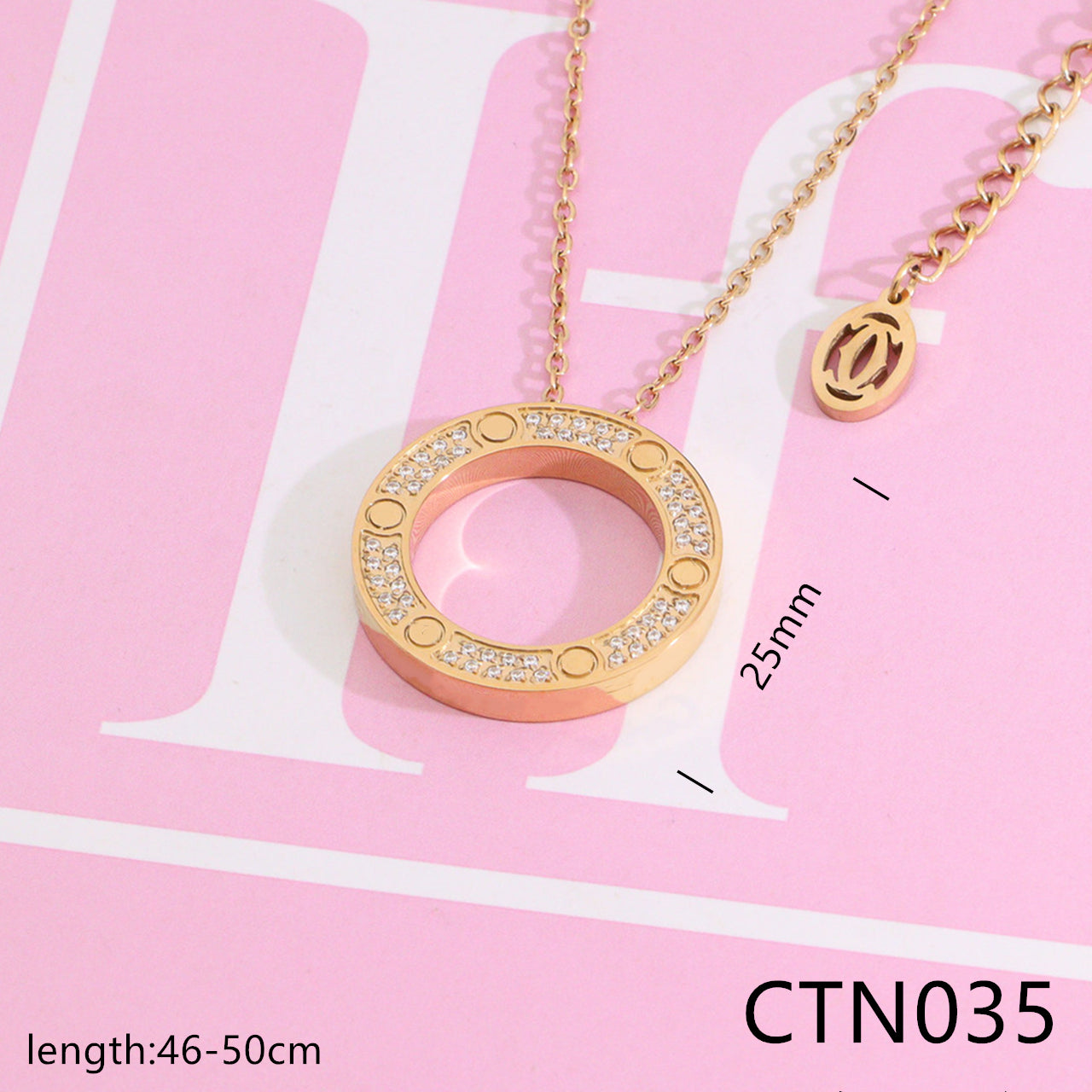 Nanajewelry Love Necklace CTN034-36 - Nanajewelry