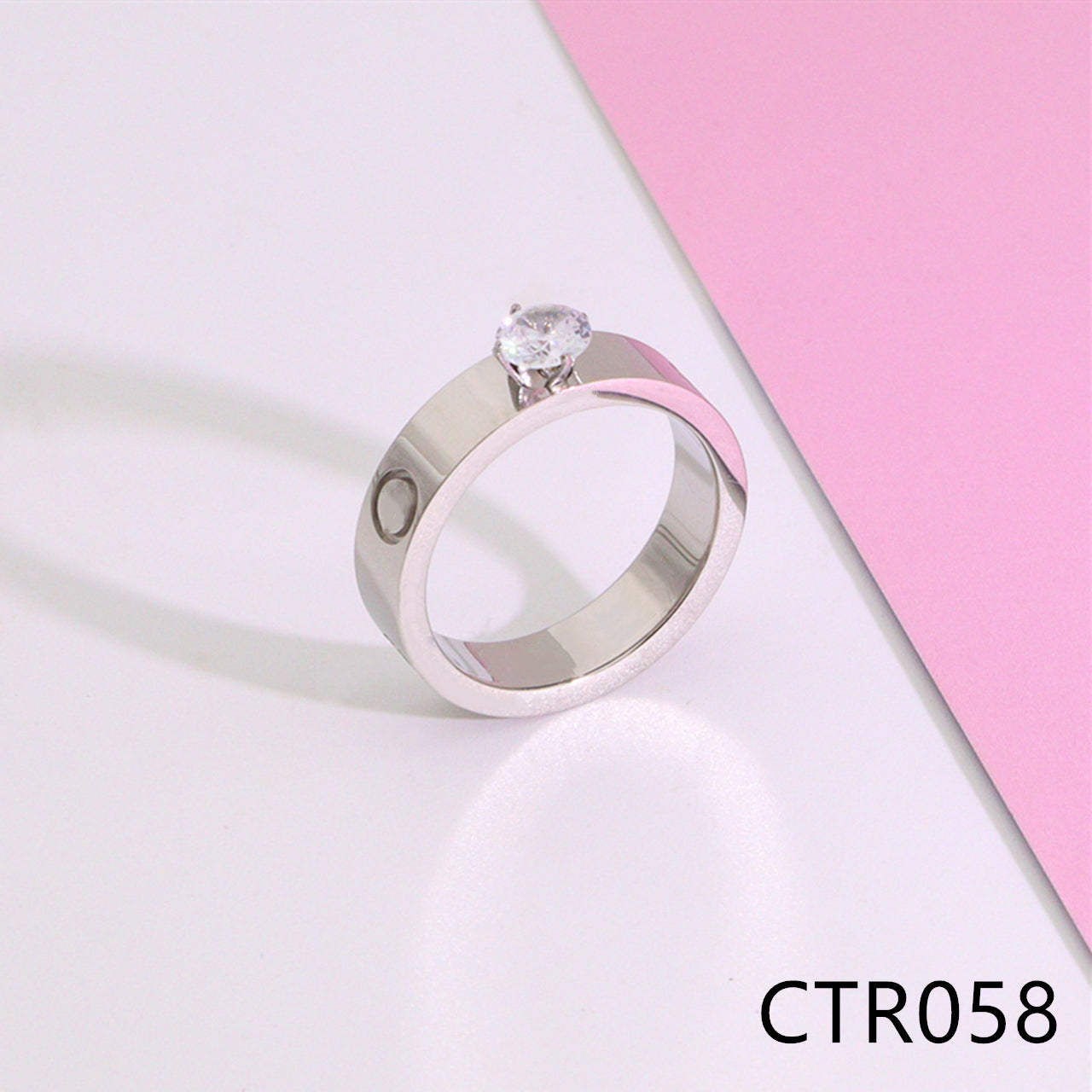 Nanajewelry  Love diamond ring CTR058-60 - Nanajewelry