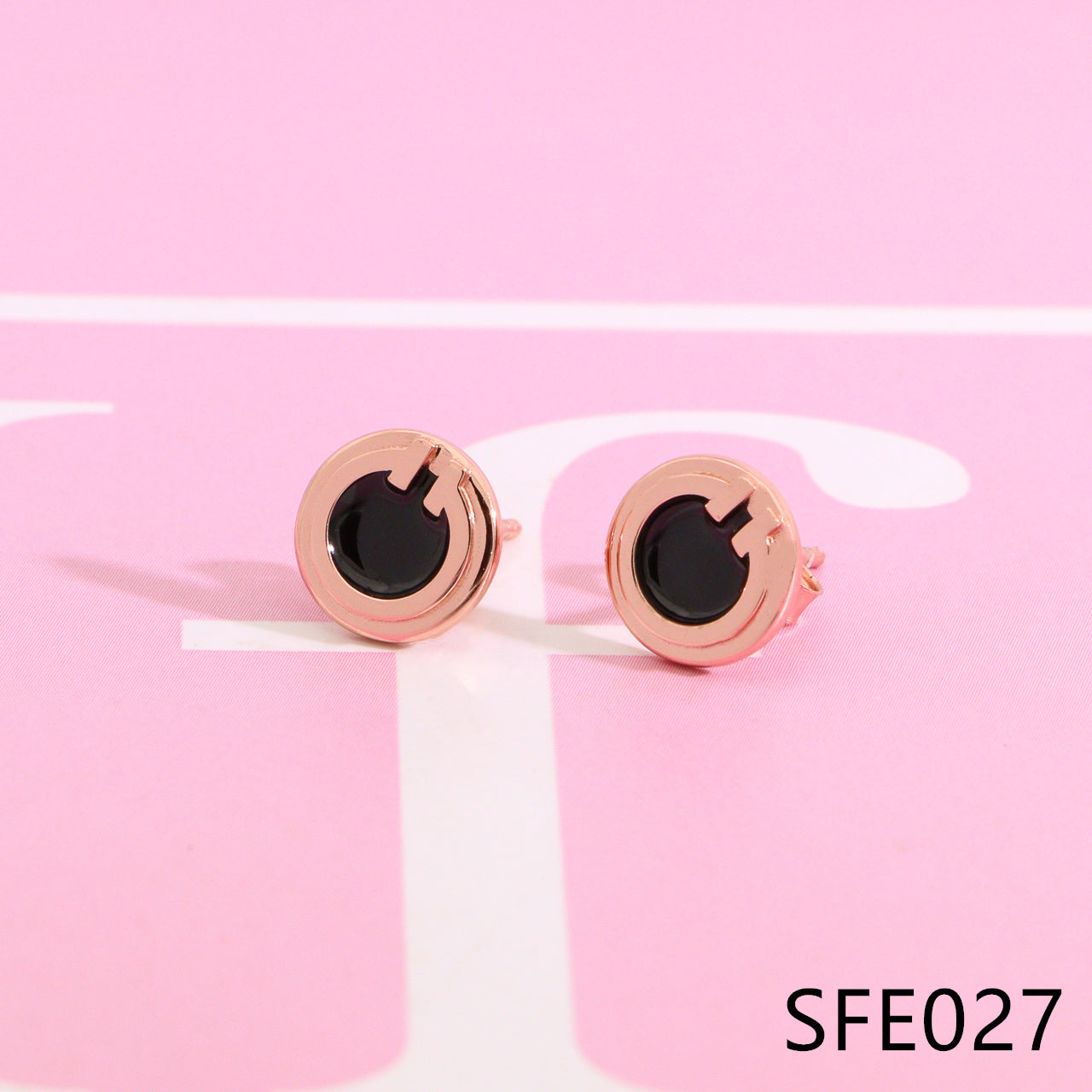 Mother-of-pearl hoop pure sliver earrings SFE025-27 - Nanajewelry