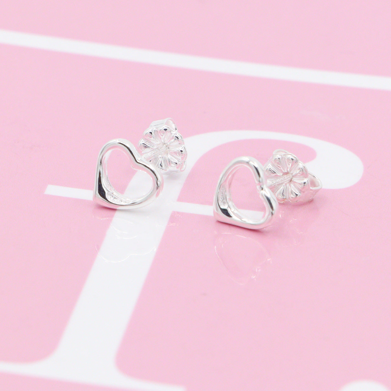 Nanajewelry heart earings SFE037-39 - Nanajewelry
