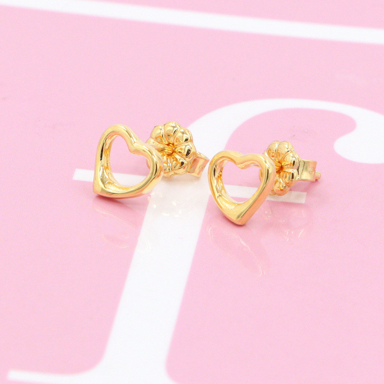 Nanajewelry heart earings SFE037-39 - Nanajewelry