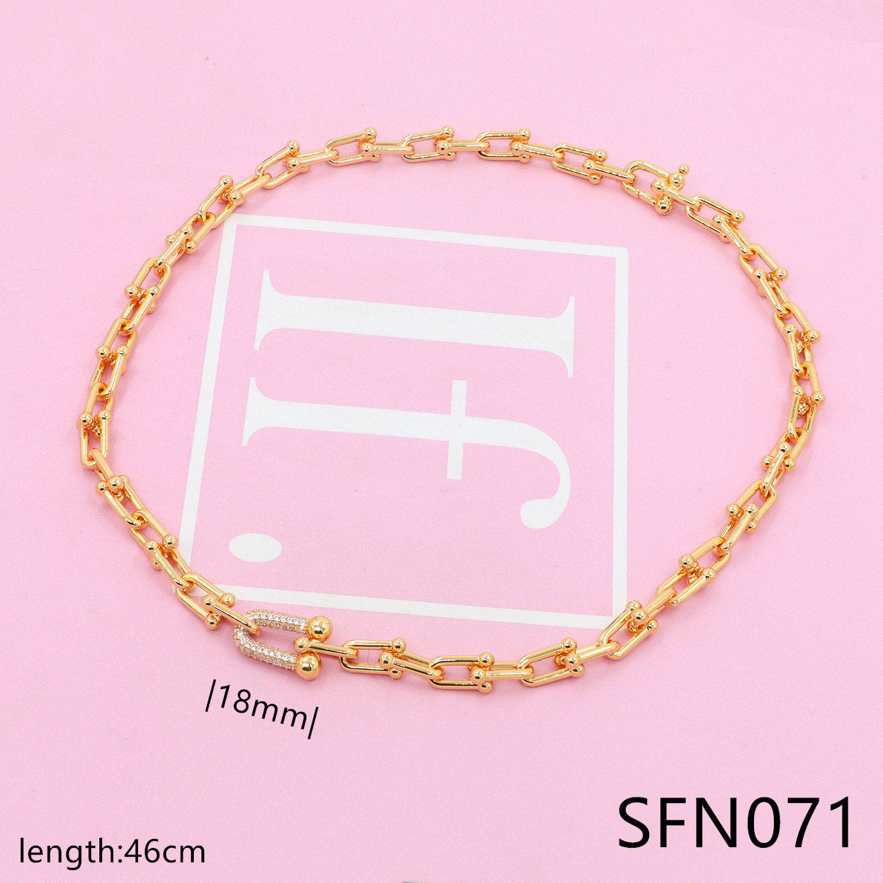 Miniature chain pure sliver bracelet SFN070-72 - Nanajewelry