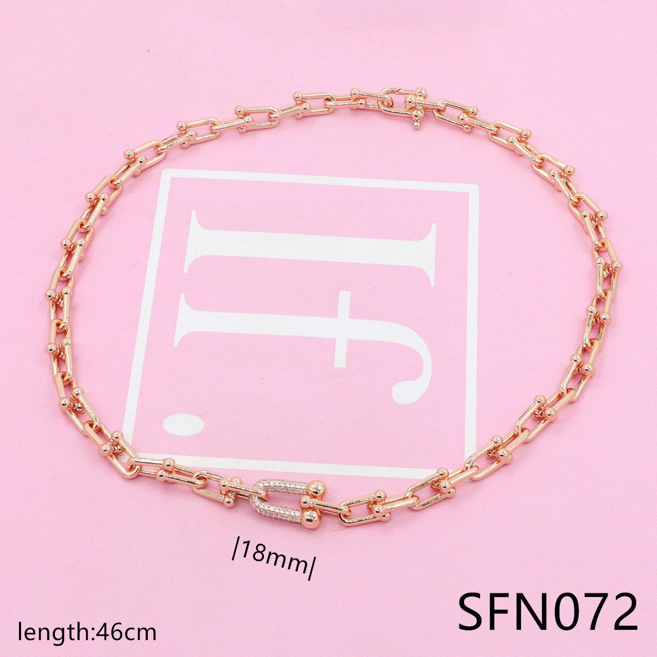 Miniature chain pure sliver bracelet SFN070-72 - Nanajewelry