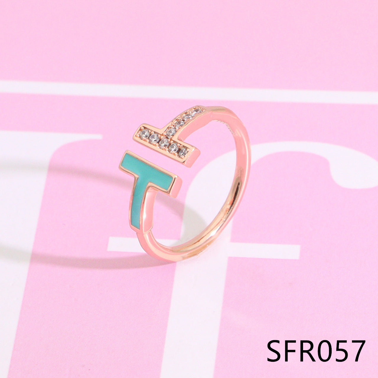 Nanajewelry T Ring SFR055-57 - Nanajewelry