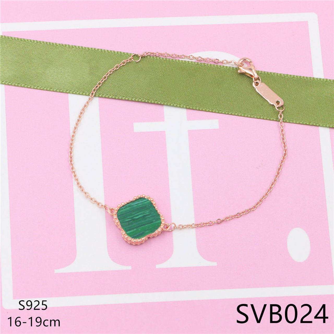 Four-leaf Pure silver bracelet SVB2 - Nanajewelry