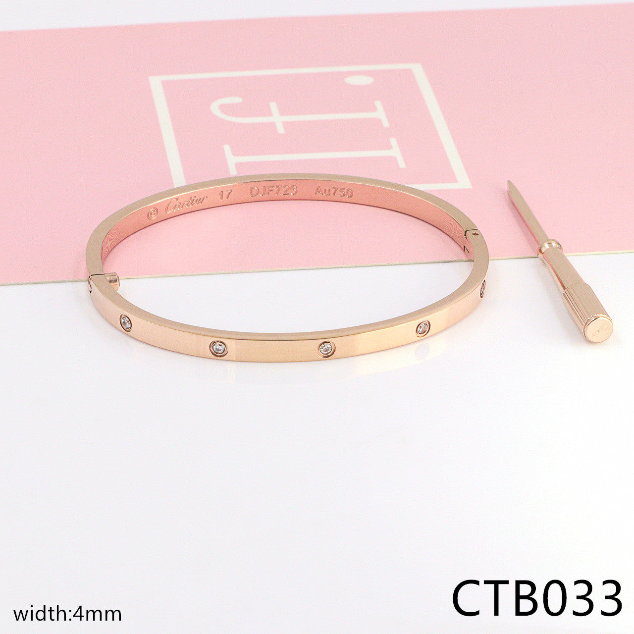 Nanajewelry Love Bracelet  CTB025-33 - Nanajewelry