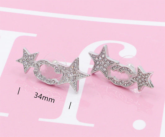 Nanajewelry CC stares earings CHE017 - Nanajewelry