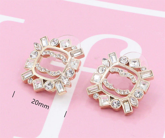 Nanajewelry CC all diamond earings CHE019 - Nanajewelry