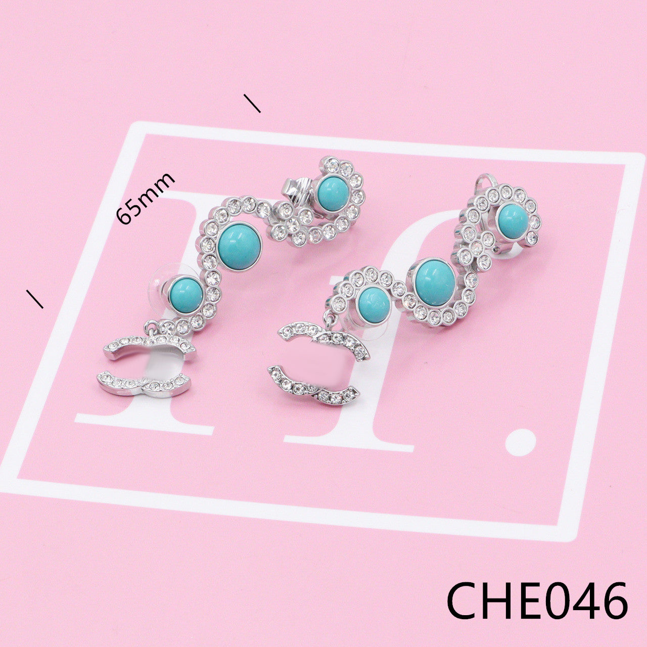 Nanajewelry CC long earings CHE046-48 - Nanajewelry