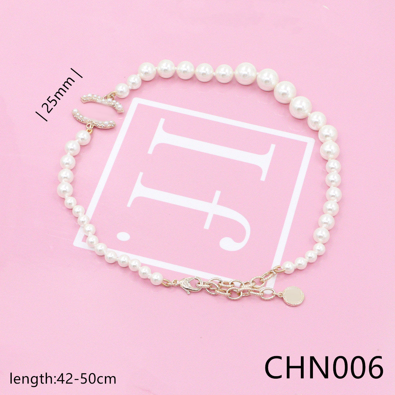 Nanajewelry CC pearl Necklace CHN005-10 - Nanajewelry