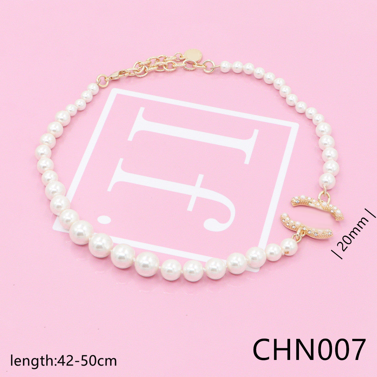 Nanajewelry CC pearl Necklace CHN005-10 - Nanajewelry