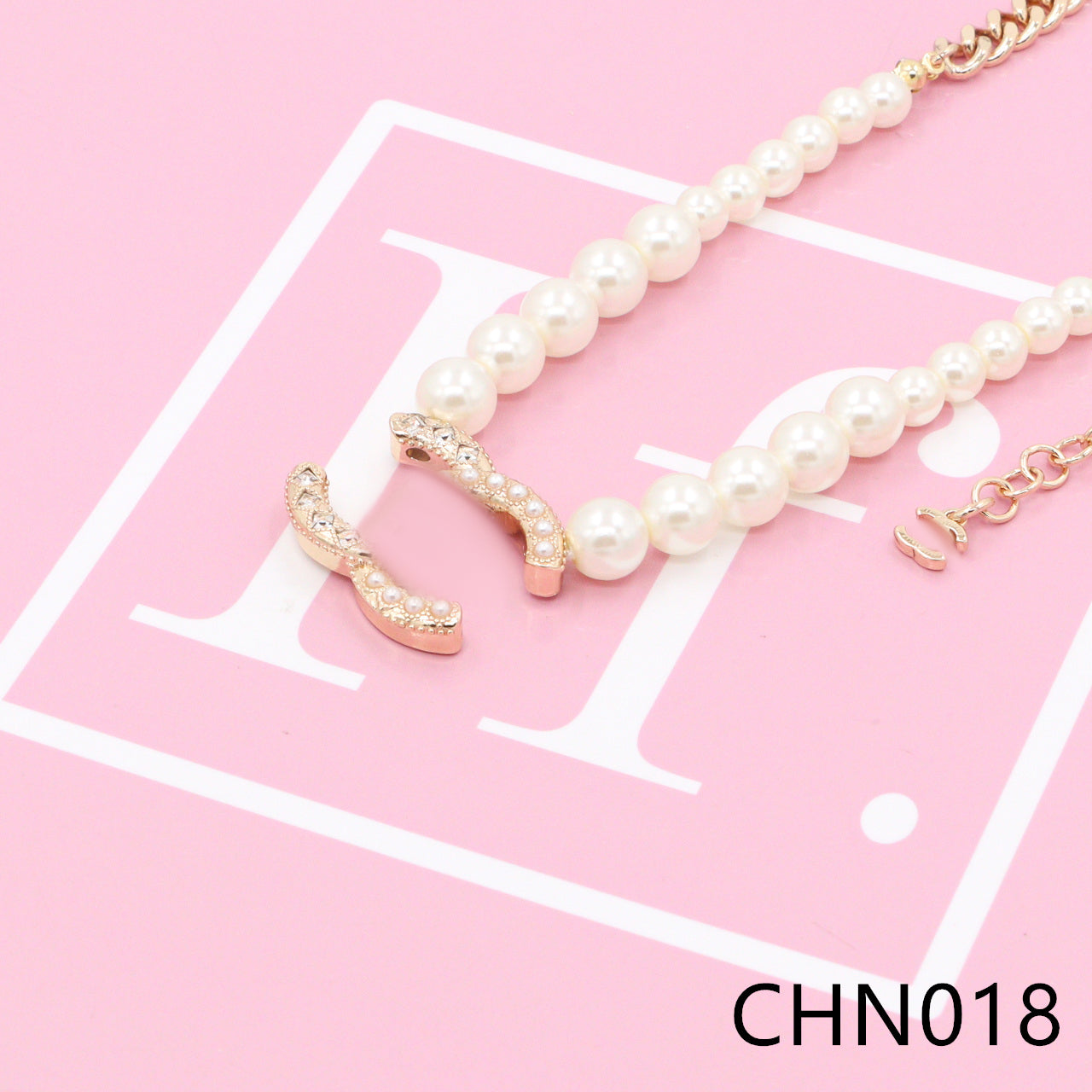 Nanajewelry CC pearl Necklace CHN018-20 - Nanajewelry