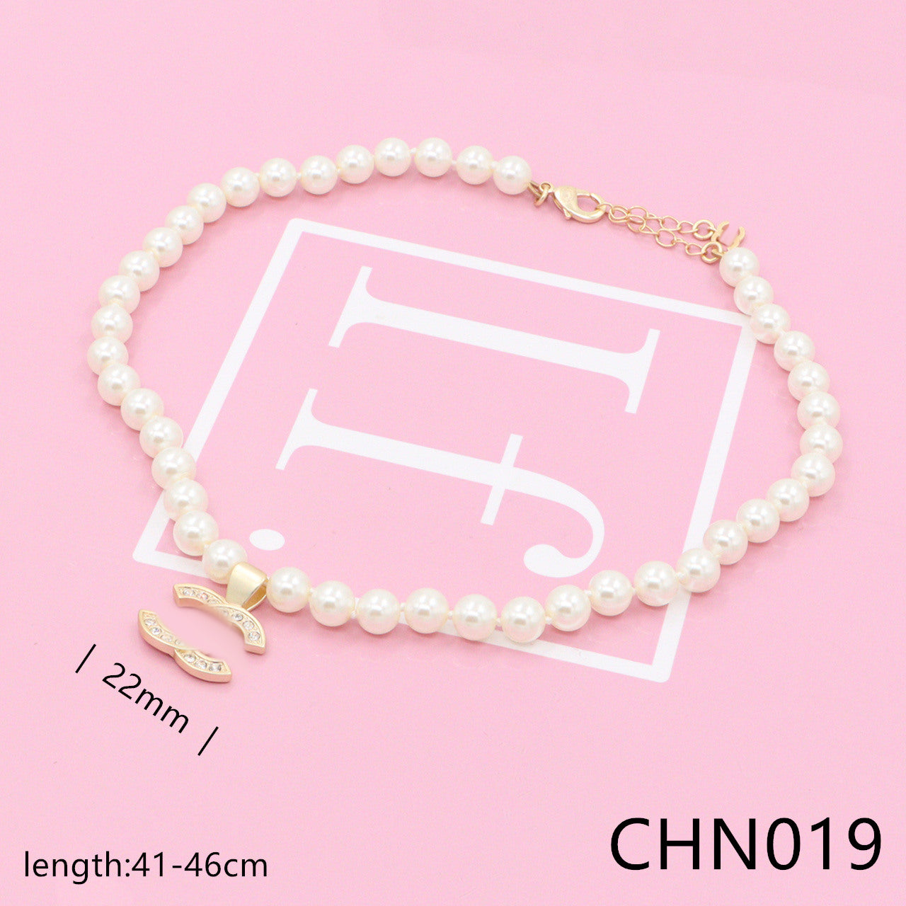 Nanajewelry CC pearl Necklace CHN018-20 - Nanajewelry