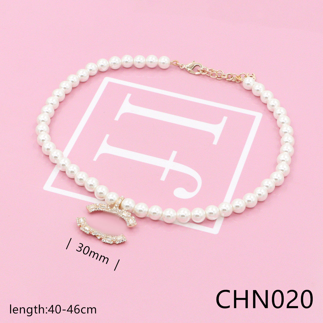 Nanajewelry CC pearl Necklace CHN018-20 - Nanajewelry