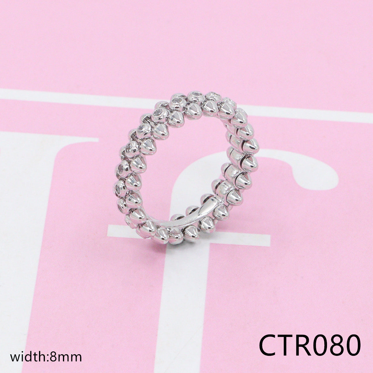 Nanajewelry ring CTR080-82 - Nanajewelry