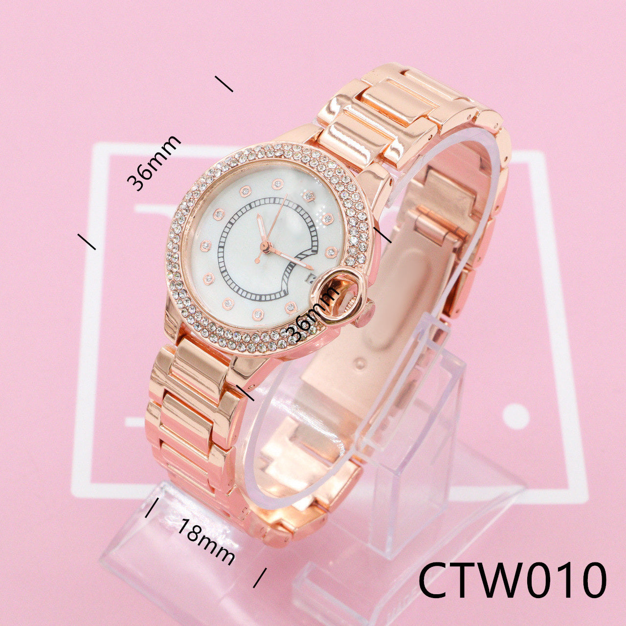 Nanajewelry Watch CTW009-12 - Nanajewelry