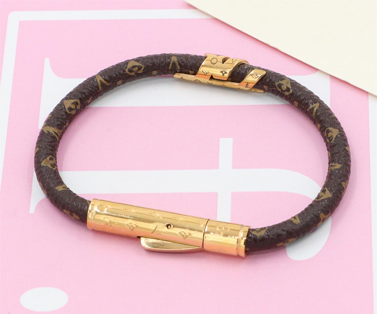 N   BA L leather bracelet LVB101 - Nanajewelry