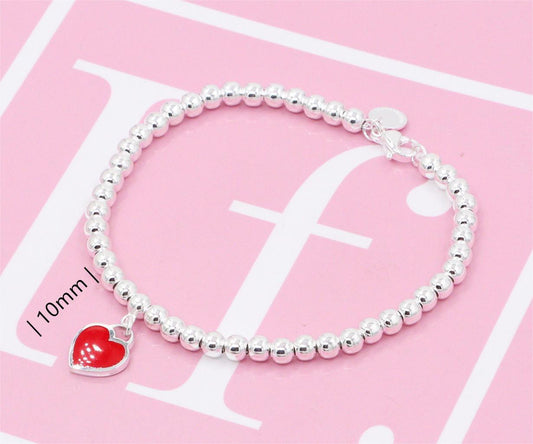 Nanajewelry Heart Bracelet SFB001-3 - Nanajewelry