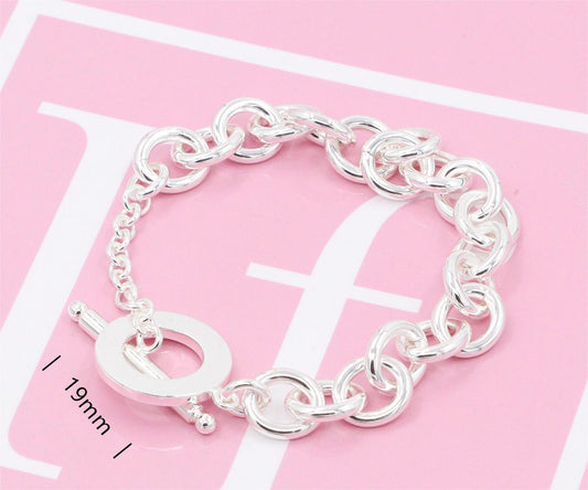 Nanajewelry Heart Bracelet SFB010-12 - Nanajewelry