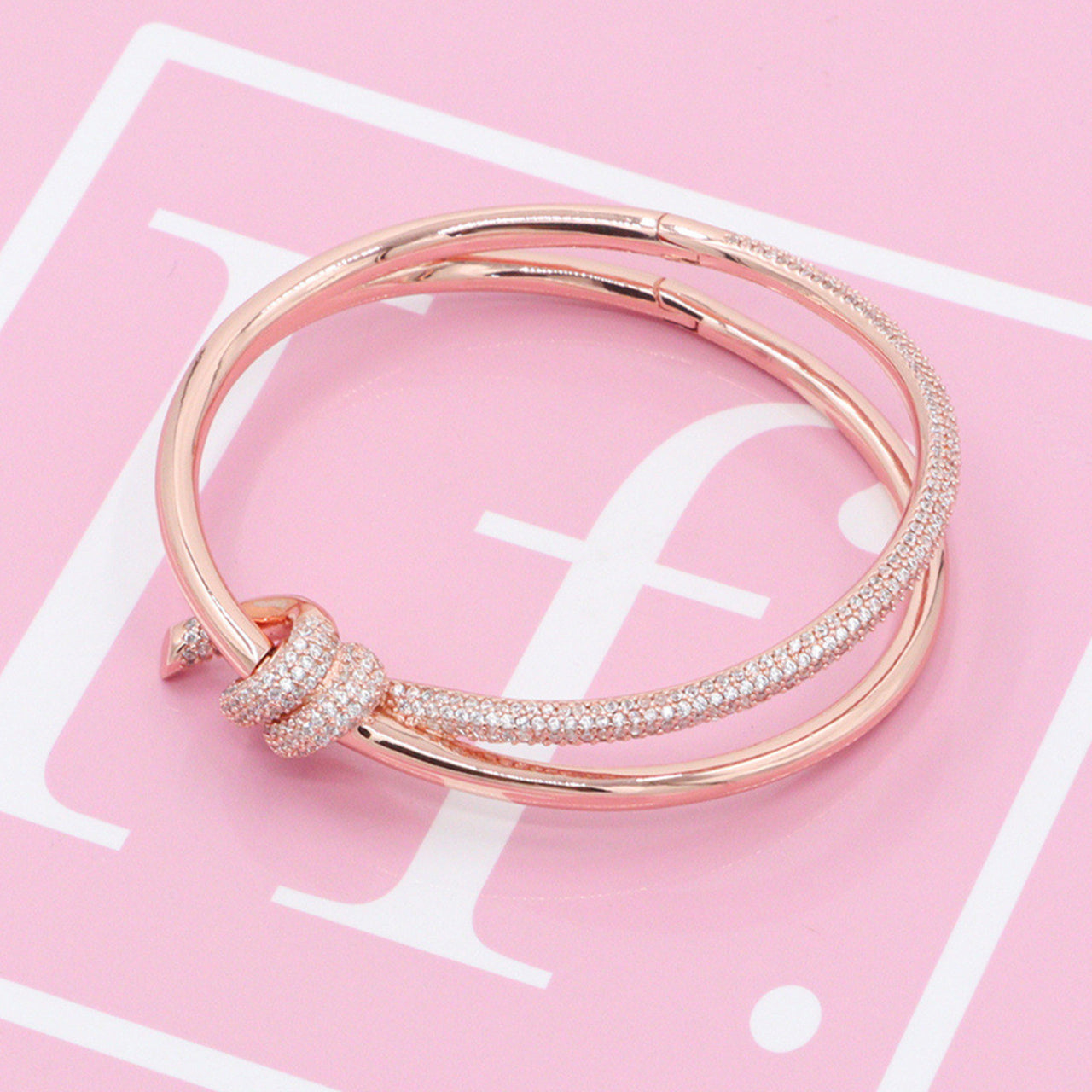 Lock diamond Nanajewelry  bracelet SFB045-48 - Nanajewelry