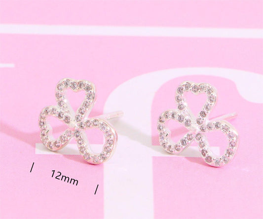 Nanajewelry Clover diamond earrings SFE031-36 - Nanajewelry