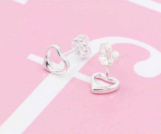 Nanajewelry heart earings SFE037-39 - Nanajewelry