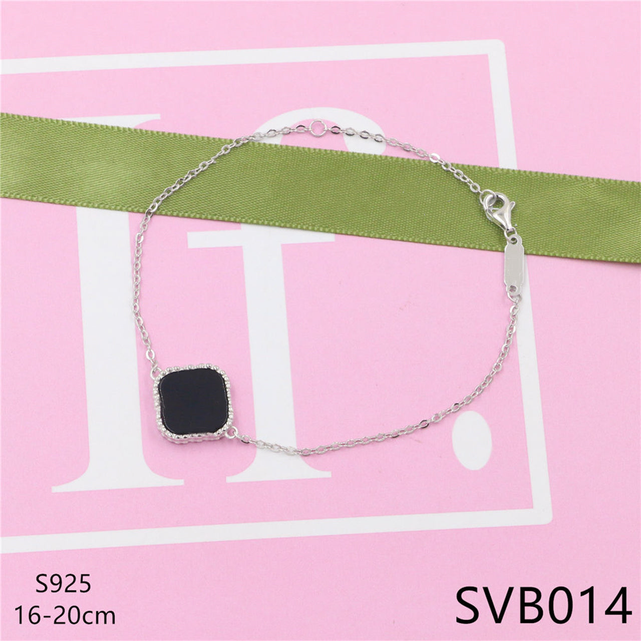 Four-leaf Pure silver bracelet SVB2 - Nanajewelry