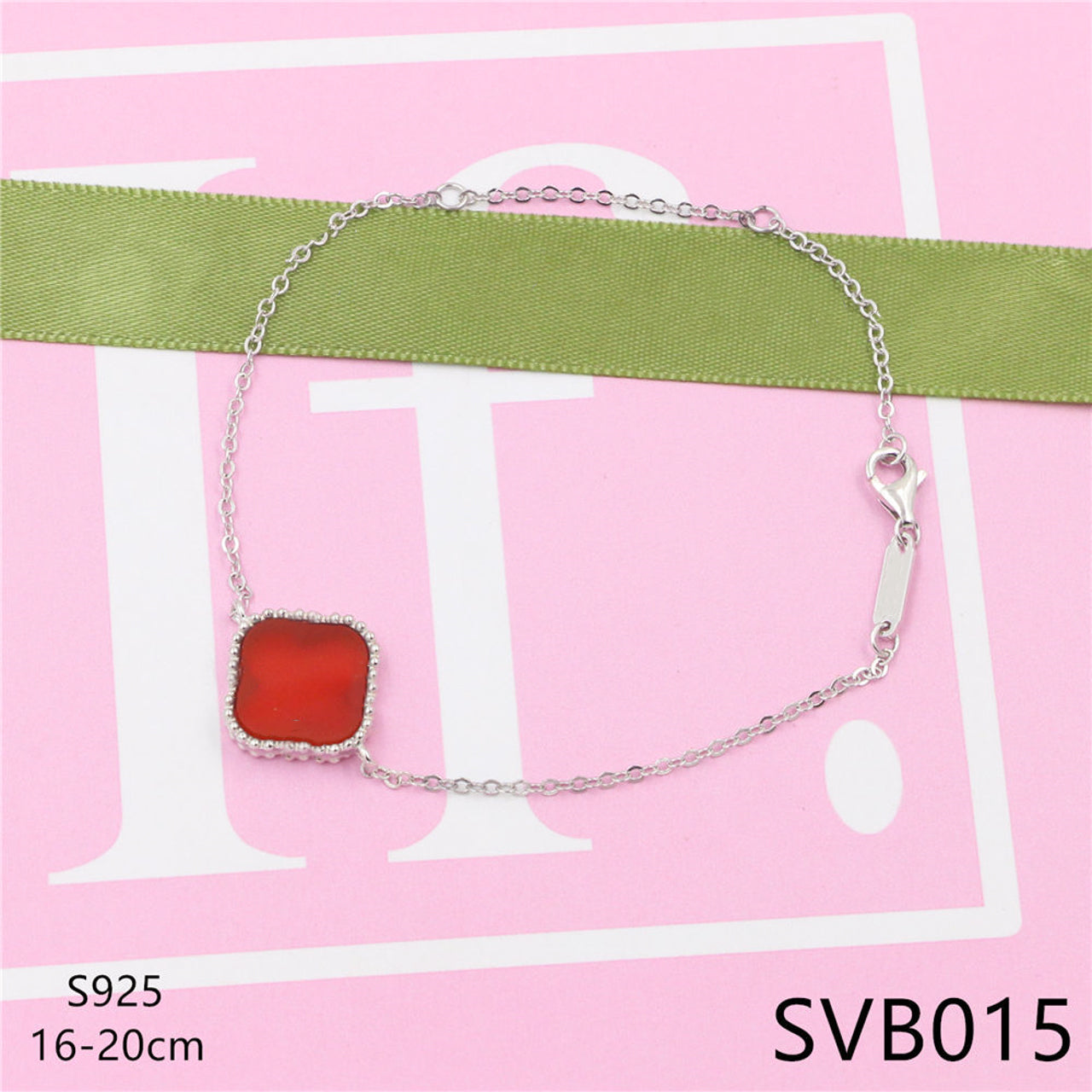 Four-leaf Pure silver bracelet SVB2 - Nanajewelry