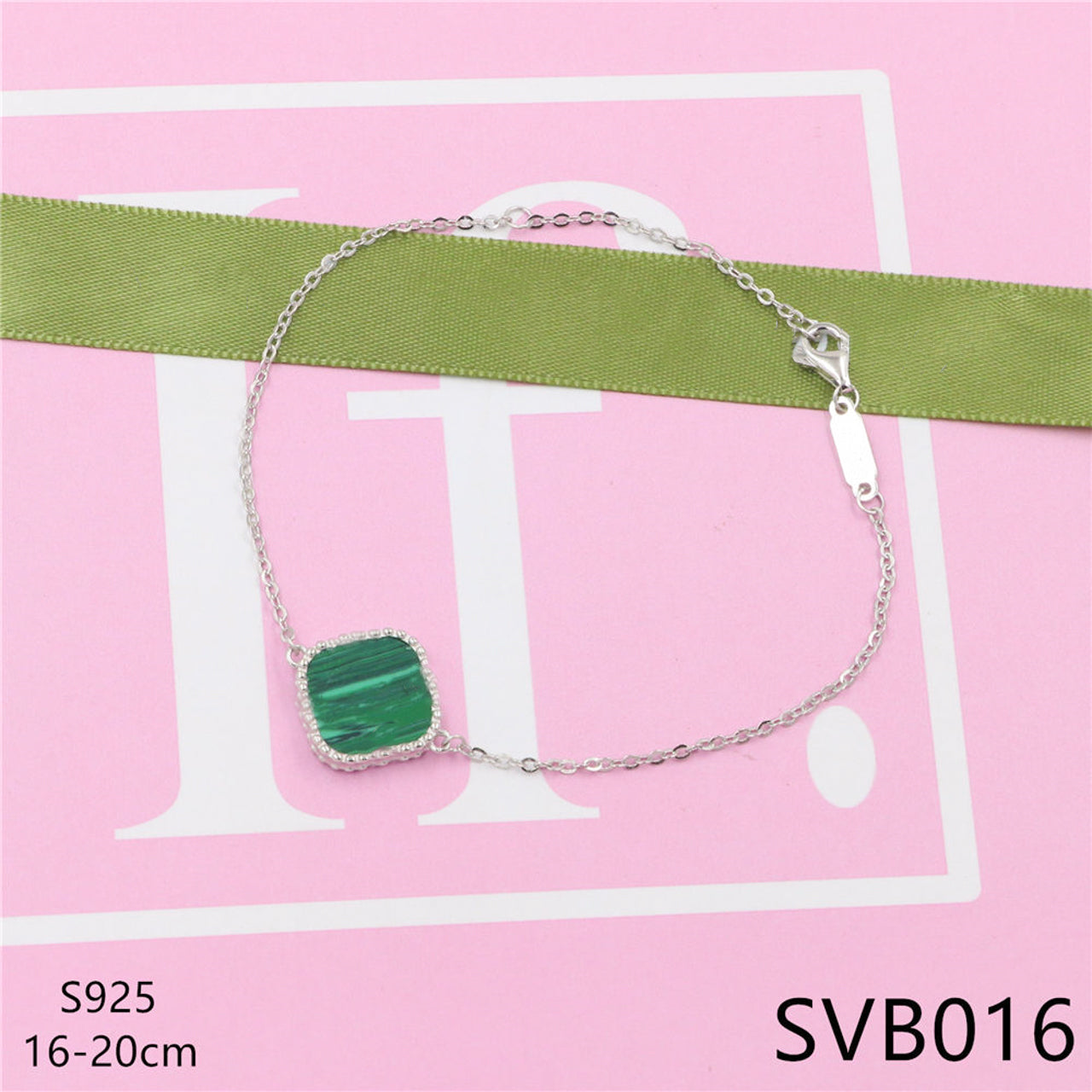 Four-leaf Pure silver bracelet SVB2 - Nanajewelry